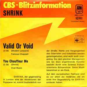 Shrink  - Valid Or Void FLAC