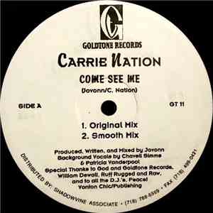 Carrie Nation - Come See Me FLAC