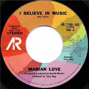 Marian Love - I Believe In Music / He's Not You FLAC