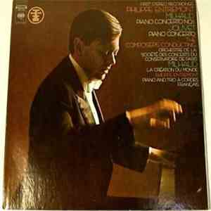 Philippe Entremont, Darius Milhaud / André Jolivet, Orchestre De La Société Des Concerts Du Conservatoire - Milhaud: Piano Concerto No. 1; La Création Du Monde, Jolivet: Piano Concerto FLAC