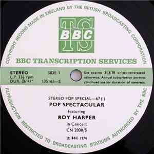 Roy Harper - Stereo Pop Special-67 FLAC