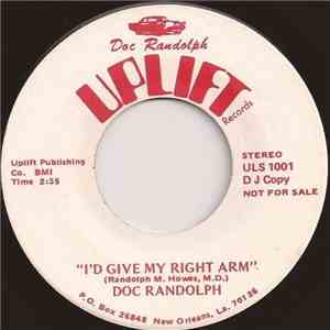 Doc Randolph - I'd Give My Right Arm / Countin' Sheep Again FLAC