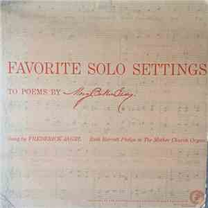 Frederick Jagel, Ruth Barrett Phelps - Favorite Solo Settings To Poems By Mary Baker Eddy FLAC
