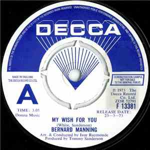Bernard Manning - My Wish For You FLAC