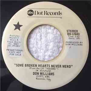 Don Williams  - Some Broken Hearts Never Mend FLAC