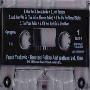 Frank Yankovic - Greatest Polkas And Waltzes Vol. One FLAC