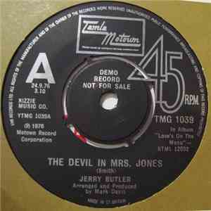 Jerry Butler - The Devil In Mrs. Jones FLAC
