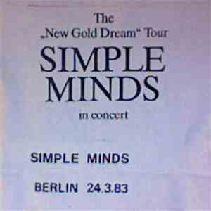 Simple Minds - The "New Golden Dream" Tour FLAC