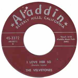 The Velvetones  - I Love Her So / The Glory Of Love FLAC