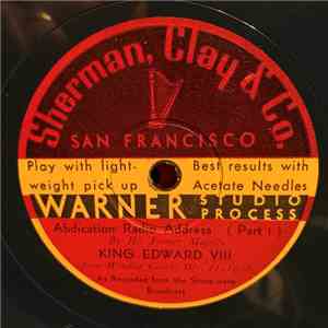 King Edward VIII - Abdication Radio Address FLAC