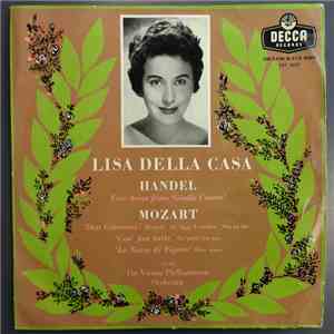 Lisa Della Casa, Mozart, Händel, Wiener Philharmoniker - Arien Von Mozart Und Händel FLAC