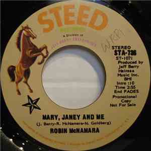 Robin McNamara - Mary, Jane And Me / Beer Drinkin' Man FLAC