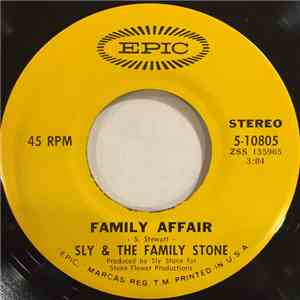 Sly & The Family Stone - Family Affair / Luv N' Haight FLAC