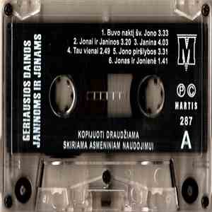 Various - Geriausios Dainos Janinoms Ir Jonams FLAC