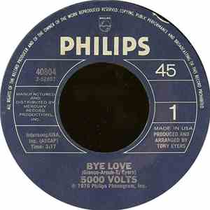 5000 Volts - Bye Love / Look Out I'm Coming FLAC