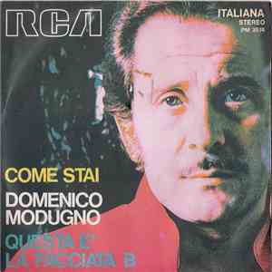 Domenico Modugno - Come Stai / Questa È La Facciata B FLAC