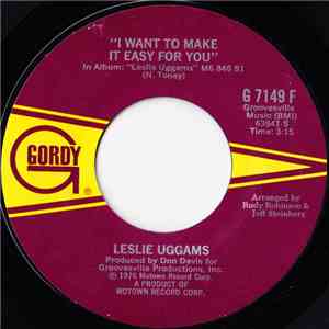 Leslie Uggams - I Want To Make It Easy For You FLAC