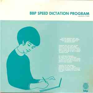 Unknown Artist - BBP Speed Dictation Program: Program A FLAC