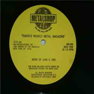 Various - Metalshop - Radio's Weekly Metal Magazine (Week Of June 4, 1993) FLAC