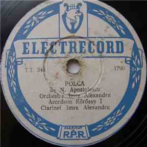 Orchestra Imre Alexandru / Orch. de estradă Radio - Polca / Valsul Tinereții FLAC