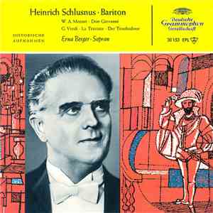 Heinrich Schlusnus - Historische Aufnahmen FLAC