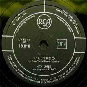 Nita Lopez Con Orquesta, Jack Say - Calypso / Maria-Magdalena FLAC