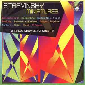 Stravinsky - Orpheus Chamber Orchestra - Orchestral Miniatures FLAC