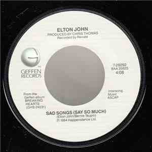 Elton John - Sad Songs (Say So Much) FLAC