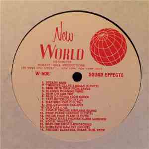 Unknown Artist - Sound Effects FLAC