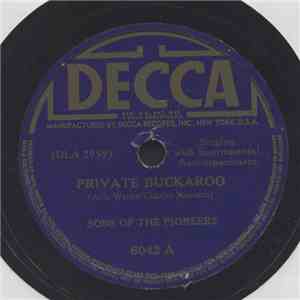 Sons Of The Pioneers - Private Buckaroo / O-O-Oh, Wonderful World FLAC