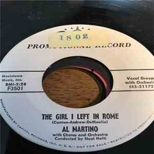 Al Martino - The Girl I Left In Rome FLAC