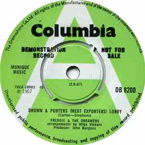 Freddie & The Dreamers - Brown And Porters (Meat Exporters) Lorry FLAC