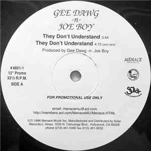 Gee Dawg -n- Joe Boy - They Don't Understand FLAC