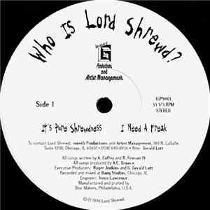 Lord Shrewd - Who Is Lord Shrewd? FLAC