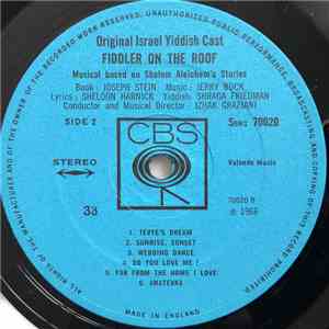 Shmuel Rudenski - Fiddler On The Roof FLAC