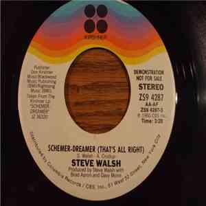 Steve Walsh - Schemer-Dreamer (That's All Right) FLAC