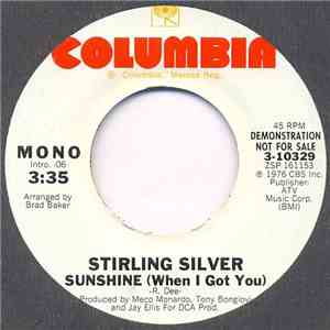 Stirling Silver - Sunshine (When I Got You) FLAC