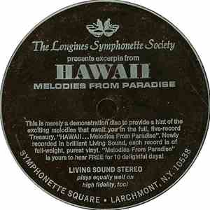 Unknown Artist - Excerpts From Hawaii: Melodies From Paradise FLAC