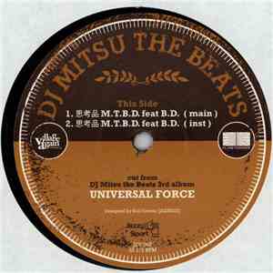 DJ Mitsu The Beats - 思考品 M.T.B.D. FLAC
