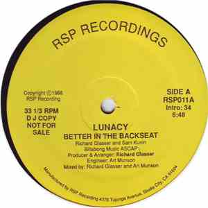 Lunacy - Better In The Backseat FLAC