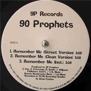 90 Prophets - Remember Me / The Day I Died FLAC