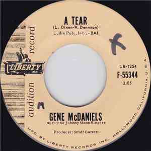 Gene McDaniels With The Johnny Mann Singers - A Tear / She's Come Back FLAC