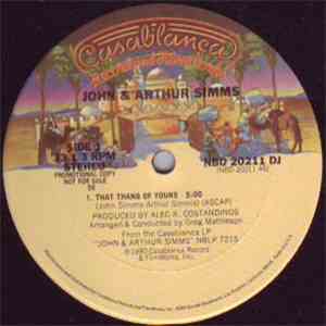 John & Arthur Simms - That Thang Of Yours FLAC