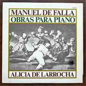 Manuel De Falla, Alicia De Larrocha - Obras Para Piano FLAC