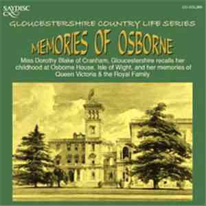Miss Dorothy Blake - Memories Of Osborne FLAC