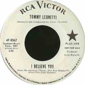 Tommy Leonetti - I Believe You FLAC