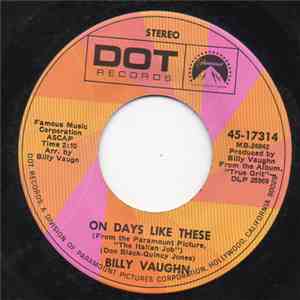 Billy Vaughn - On Days Like These / Color It Cool FLAC