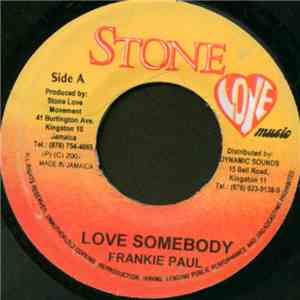 Frankie Paul / Lady Hype - Love Somebody / Love You So FLAC