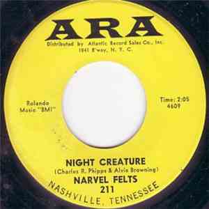 Narvel Felts - Night Creature FLAC