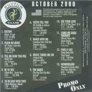 Various - Promo Only Rhythm Club: October 00 FLAC